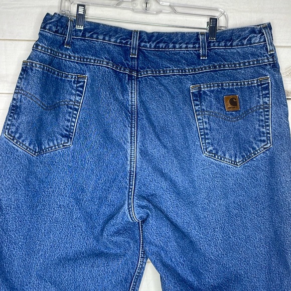 Carhartt Mens Insulated Jeans - Picture 4 of 9
